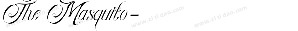 The Masquito字体转换